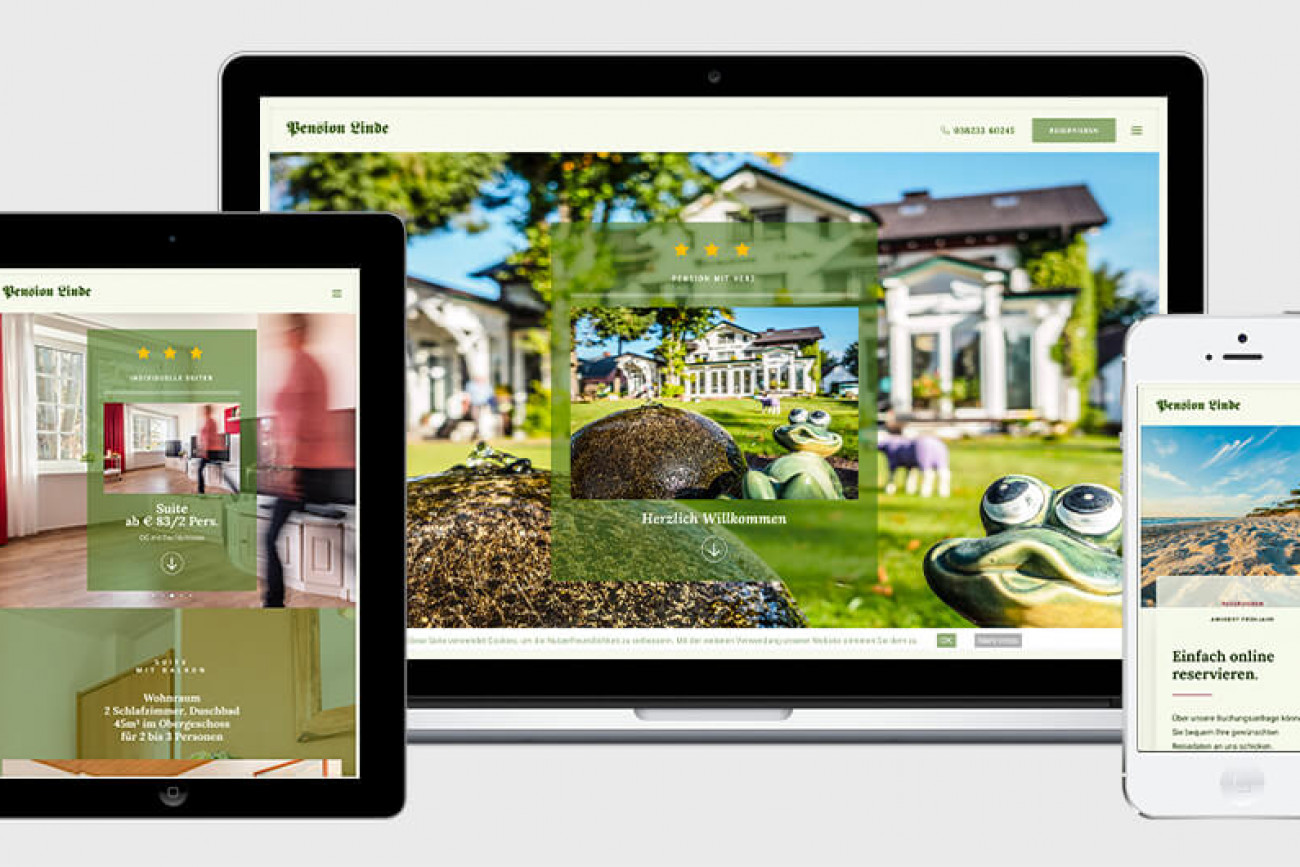 Website Pension Linde