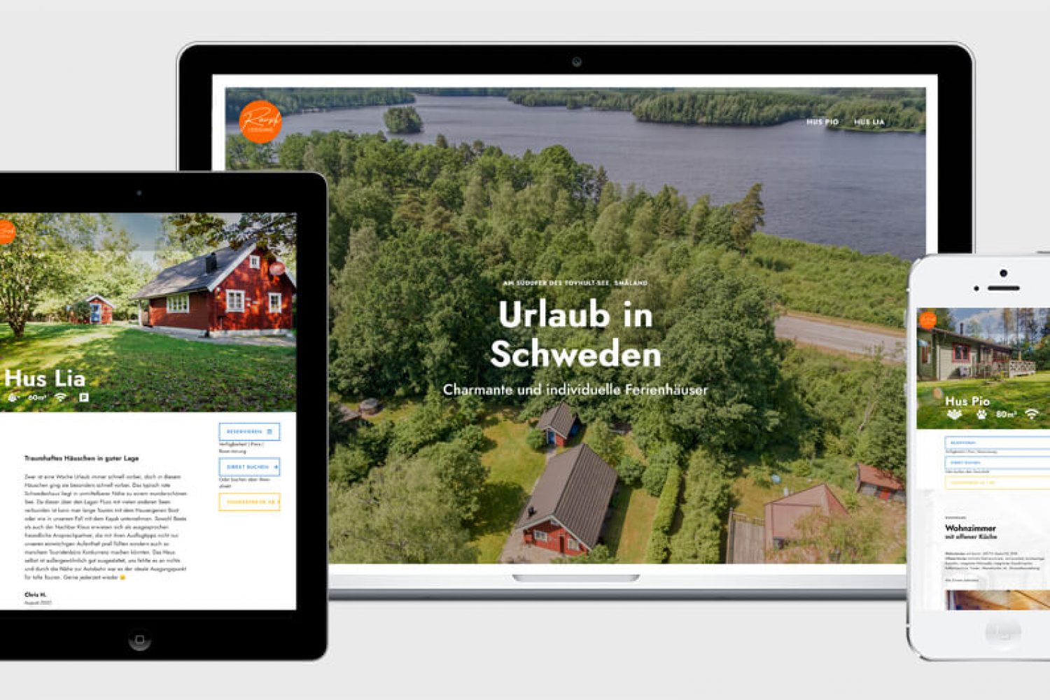 Webdesign Fotodesign Ferienhäuser